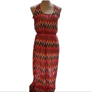 NWT Francescas size small sleeveless maxi dress.